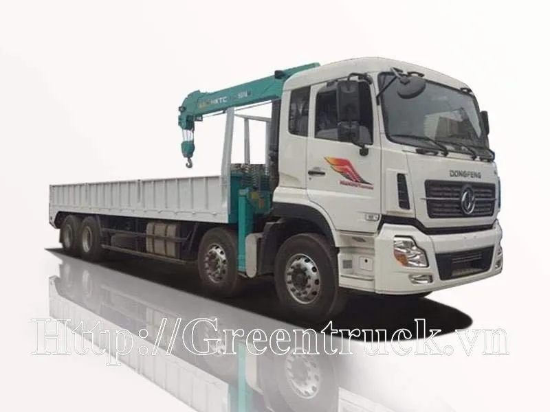 Sản phẩm xe cau dongfeng 4 chan 16 tan gan cau hktc hlc 5014m — Công Ty Cổ Phần Ô Tô Chuyên Dùng Green Việt Nam — MST 0109126995