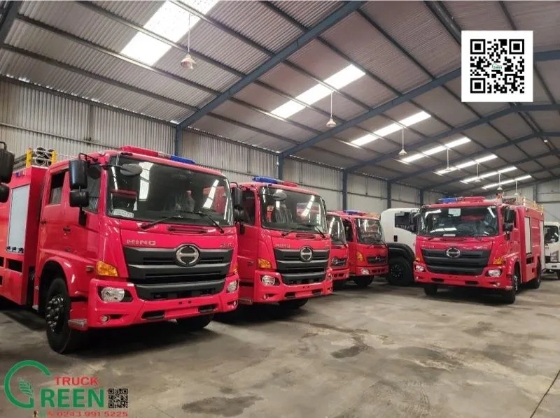 Sản phẩm xe chua chay hino fg — Công Ty Cổ Phần Ô Tô Chuyên Dùng Green Việt Nam — MST 0109126995
