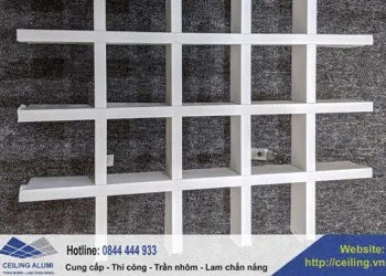 Sản phẩm tran nhom cell caro 100x100 day 04mm — Công Ty Cổ Phần Ceiling Việt Nam — MST 0109128960
