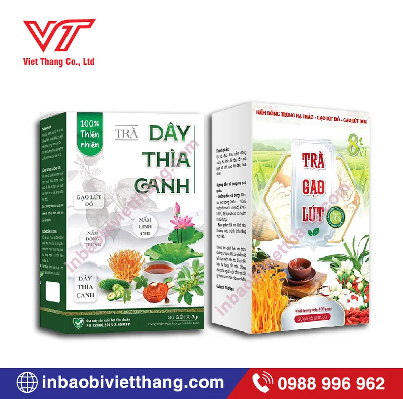 Sản phẩm Hop tra gao lut 1 — In Bao Bì Việt Thắng - Công Ty TNHH Đầu Tư In Bao Bì Việt Thắng — MST 0109143782