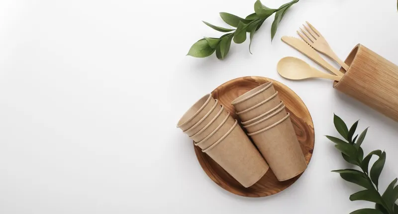 Sản phẩm paper cups wooden plate and cutlery tools 1400x754 — Công Ty TNHH Bao Bì Hapobe — MST 0109145966