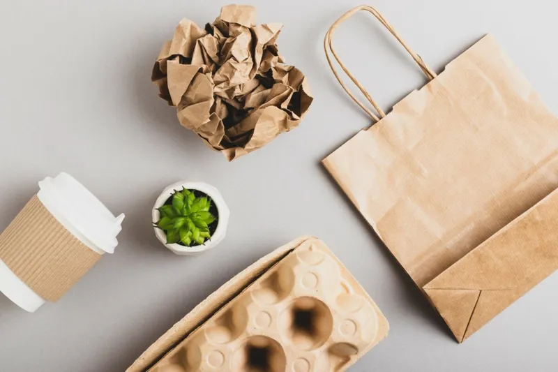 Sản phẩm paper garbage waste eco friendly cardboard pack recycle top view sorting plastic free_t20_nRkEV4 1200x800 — Công Ty TNHH Bao Bì Hapobe — MST 0109145966
