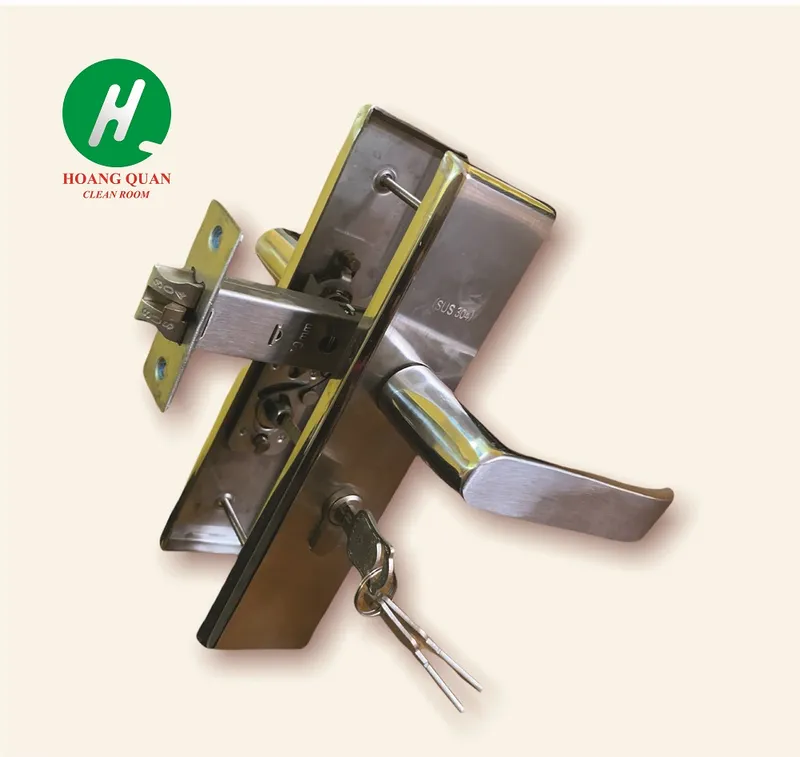 Sản phẩm khoa tay gat inox — Công Ty TNHH Đầu Tư Phòng Sạch Hoàng Quân — MST 0109154488
