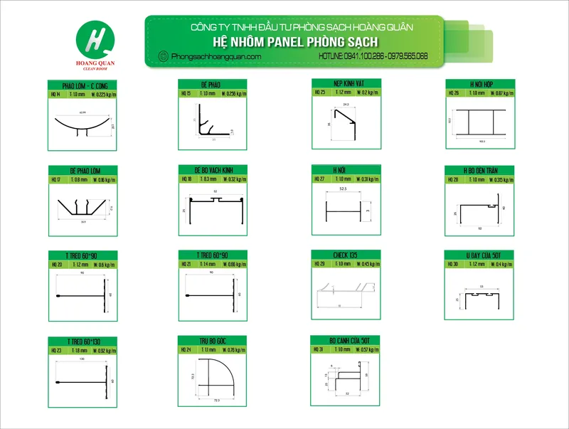 Sản phẩm catalogue2 — Công Ty TNHH Đầu Tư Phòng Sạch Hoàng Quân — MST 0109154488