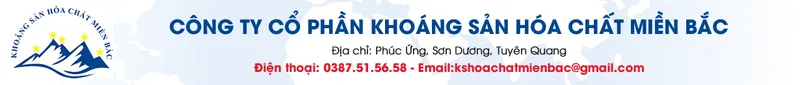 Sản phẩm 4abb628626f2a494fe053938d96d5fa4 — Bột Đá Miền Bắc - Công Ty CP Khoáng Sản Hóa Chất Miền Bắc — MST 0109155428