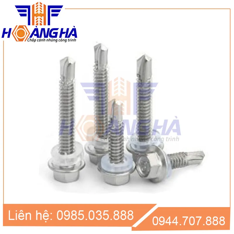 Sản phẩm vít bắn tôn — Bu Lông ốc Vít Hoàng Hà - Công Ty TNHH Sản Xuất Và Xuất Nhập Khẩu Hoàng Hà — MST 0109157351