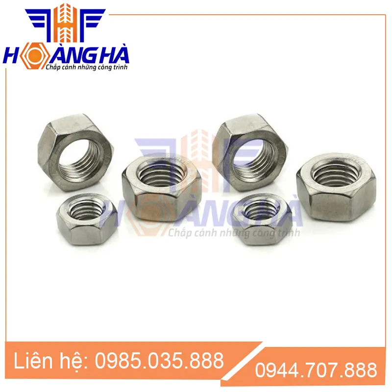 Sản phẩm ê cu đai ốc — Bu Lông ốc Vít Hoàng Hà - Công Ty TNHH Sản Xuất Và Xuất Nhập Khẩu Hoàng Hà — MST 0109157351