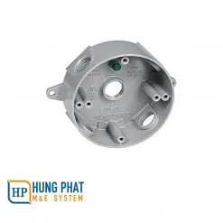 Sản phẩm HỘP TRÒN NỐI ỐNG THÉP 5 LỖ 247x247 — Công Ty Cổ Phần Vật Tư Cơ Điện Hưng Phát — MST 0109187934
