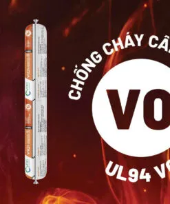 Sản phẩm VCC V101 Keo Silicone chong chay lan cap FV0  247x296 — Keo Silicone VCC - Công Ty CP Đầu Tư Và TM Quốc Tế VCC — MST 0109232376