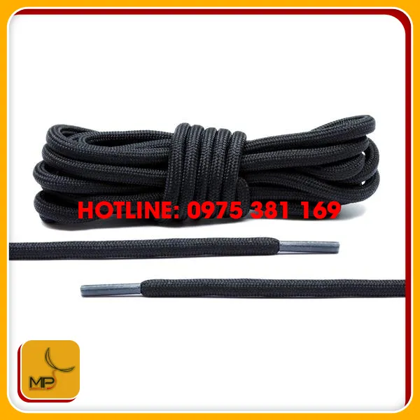 Sản phẩm Day giay tron   Black — Dây Thun Minh Phát - Công Ty TNHH Sản Xuất Nguyên Phụ Liệu Minh Phát — MST 0109232922