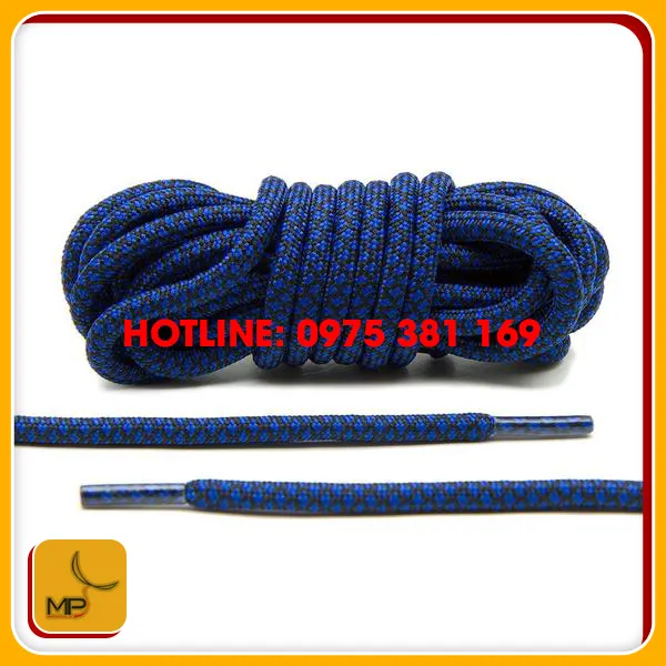 Sản phẩm Day giay tron   Blue Black — Dây Thun Minh Phát - Công Ty TNHH Sản Xuất Nguyên Phụ Liệu Minh Phát — MST 0109232922