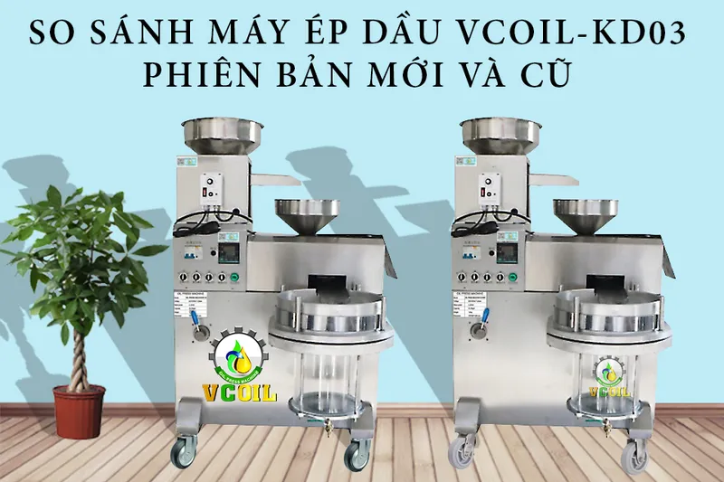 Sản phẩm so sanh may ep dau vcoil 11 — Công Ty TNHH Sản Xuất Và Thương Mại VINA COOKING OIL — MST 0109255711