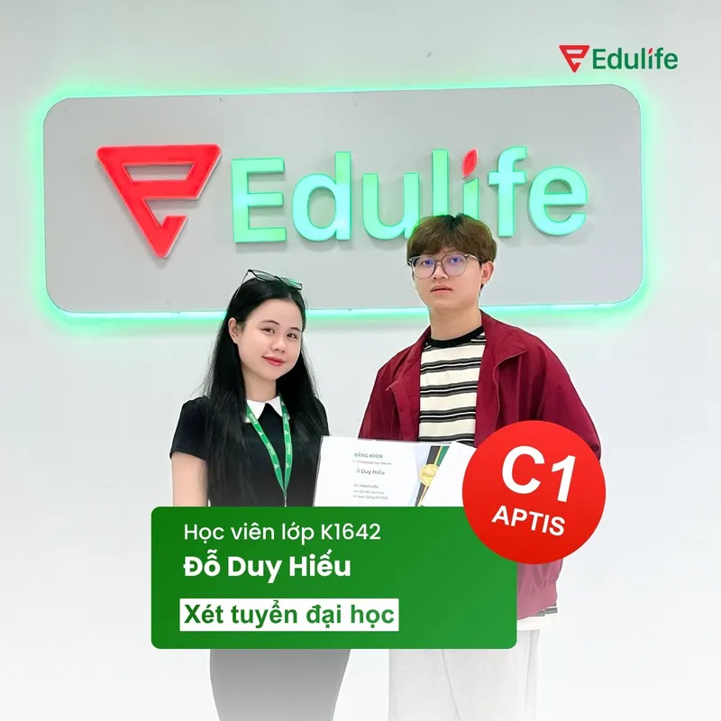 Sản phẩm do duy hieu c1 aptis — Công Ty CP Giáo Dục Edulife — MST 0109276359