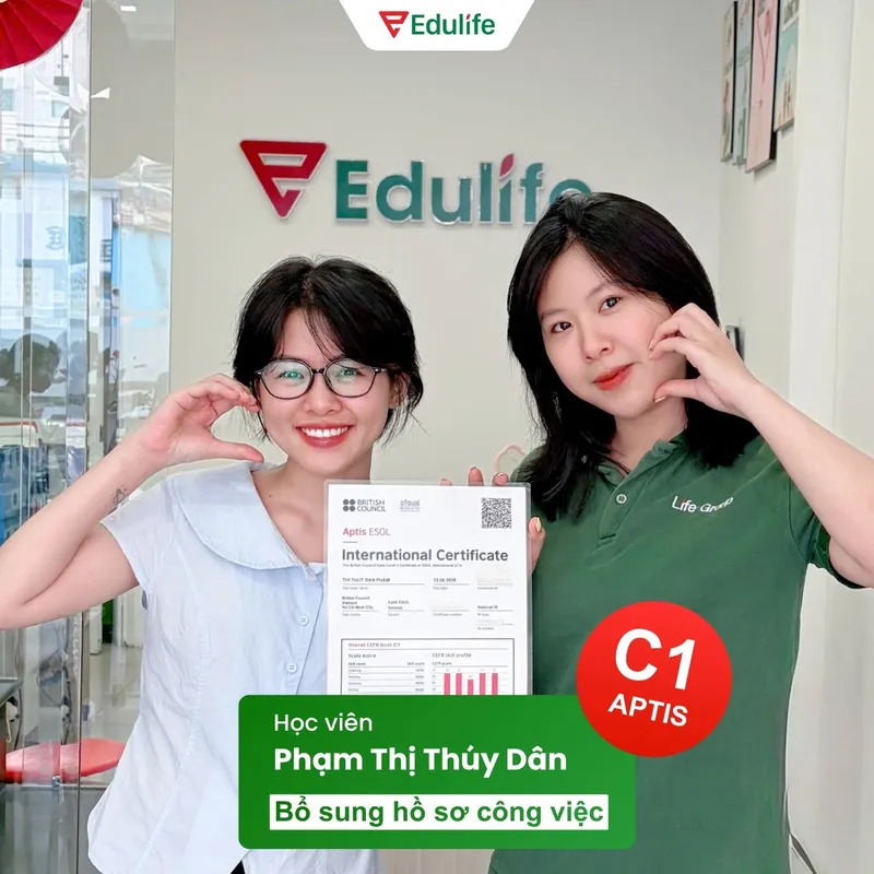 Sản phẩm hoc vien pham thi thuy dan — Công Ty CP Giáo Dục Edulife — MST 0109276359