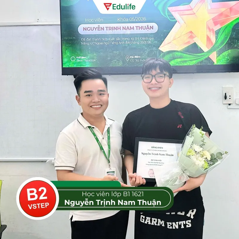 Sản phẩm nguyen trinh nam thuan b2 vstep — Công Ty CP Giáo Dục Edulife — MST 0109276359