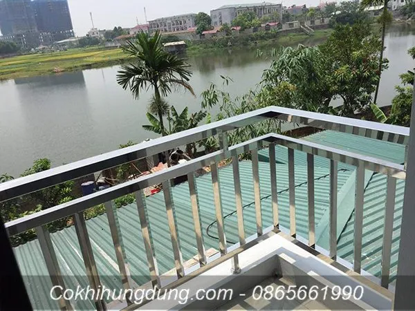 Sản phẩm lan can inox 23 — Công Ty TNHH Xây Dựng Và Phát Triển Cơ Khí Hùng Dũng — MST 0109294301