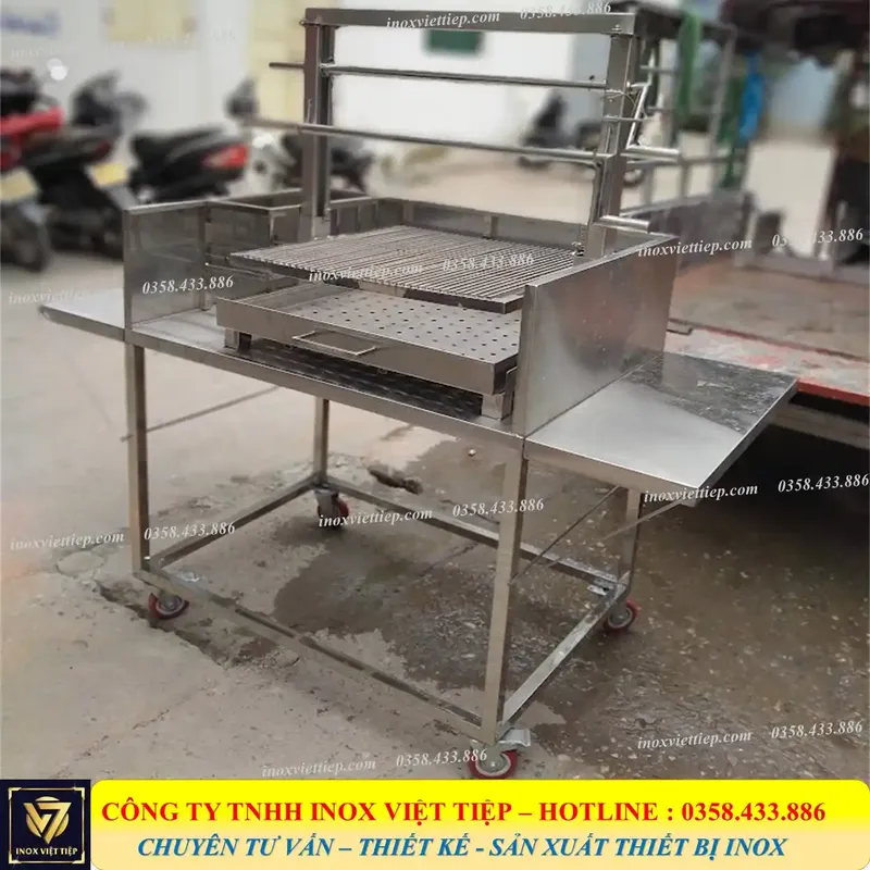 Sản phẩm BEP NUONG NGOAI TROI 2 — Công Ty TNHH Inox Việt Tiệp — MST 0109307053