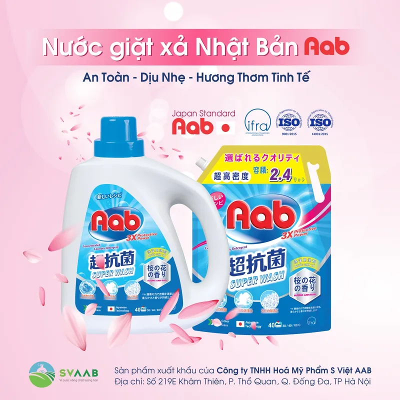 Sản phẩm nuocgiataab — Công Ty TNHH Hóa Mỹ Phẩm S Việt AAB — MST 0109371122