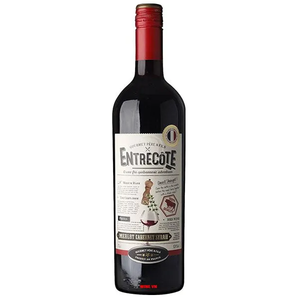 Sản phẩm Rượu Vang Entrecote — Công Ty TNHH MTV Thương Mại Du Lịch Hiền Minh — MST 0109378230