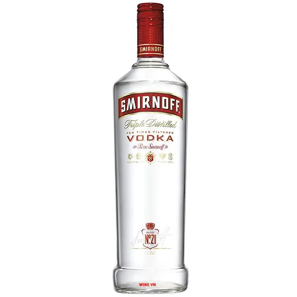 Sản phẩm Rượu Vodka Smirnoff Red — Công Ty TNHH MTV Thương Mại Du Lịch Hiền Minh — MST 0109378230