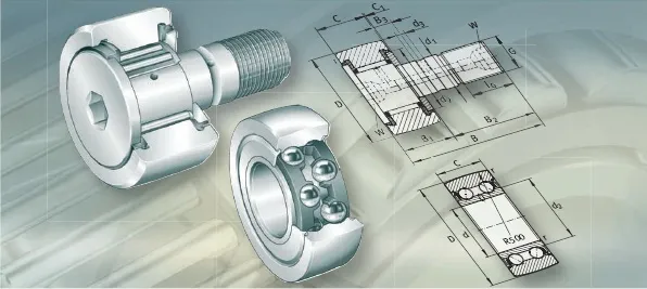 Sản phẩm track rollers — Công Ty CP Vòng Bi PECOM — MST 0109379428