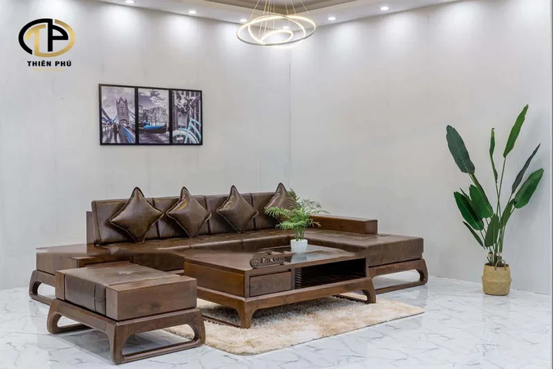 Sản phẩm he lo kinh nghiem chon sofa go sang xin cho phong khach 4 — Công Ty TNHH Xây Dựng Thương Mại Nội Thất Thiên Phú — MST 0109380906