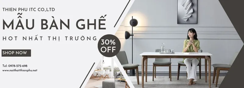 Sản phẩm Ban ghe an hien dai — Công Ty TNHH Xây Dựng Thương Mại Nội Thất Thiên Phú — MST 0109380906