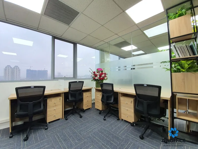Sản phẩm phong lam viec rieng zenoffice duy tan 4 — Công Ty Cổ Phần Giải Pháp Văn Phòng ZEN Việt — MST 0109383946
