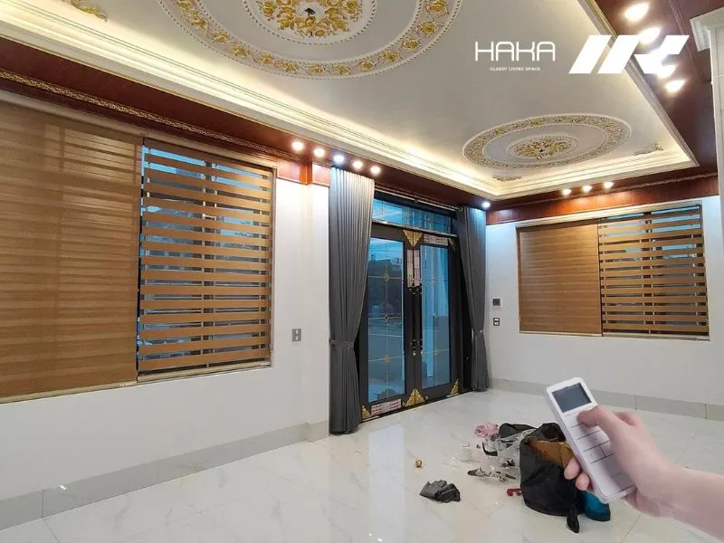 Sản phẩm bao gia rem cau vong tu dong gia dong co rem tu dong — Mành Rèm HAKA - Công Ty TNHH Đầu Tư Sản Xuất HAKA — MST 0109387066