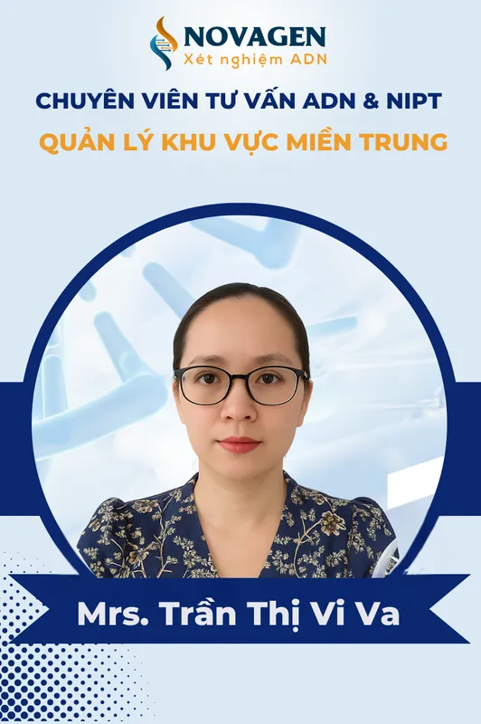 Sản phẩm MRS TRAN THI VI VA — Trung Tâm Xét Nghiệm ADN Novagen — MST 0109394377