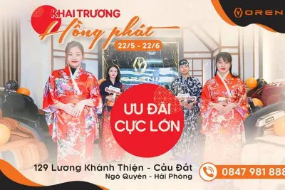 Sản phẩm khai truong oreni hai phong — Công Ty TNHH Oreni Việt Nam — MST 0109394722