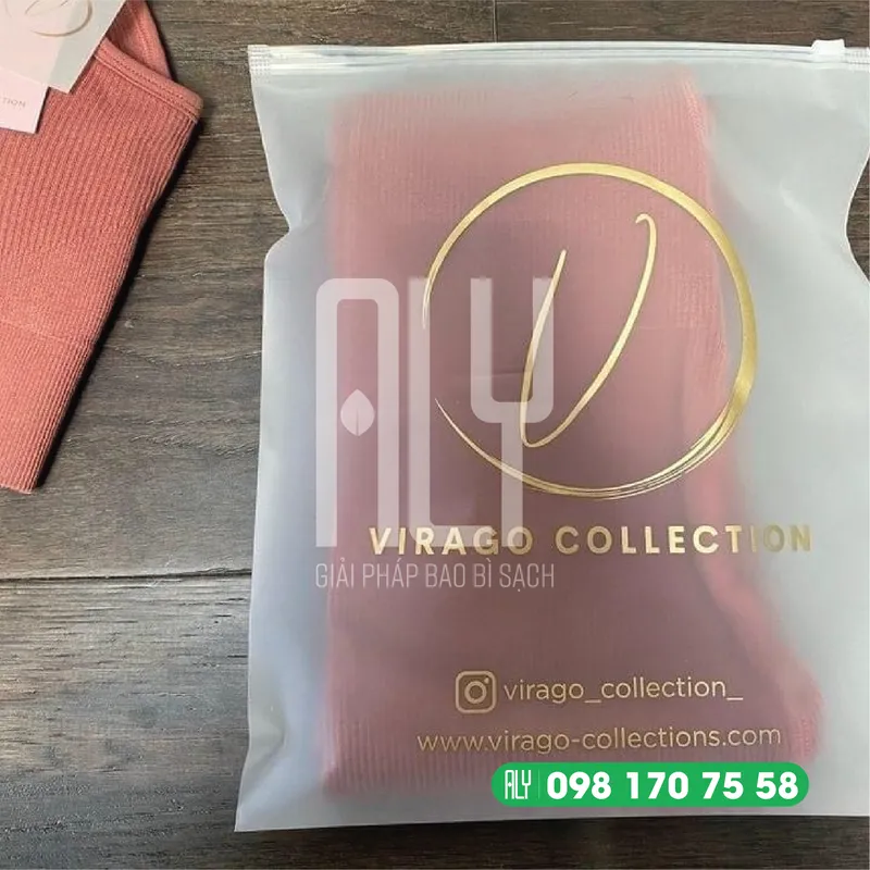 Sản phẩm túi zip khóa mờ — Bao Bì ALY - Công Ty TNHH Bao Bì ALY — MST 0109404480
