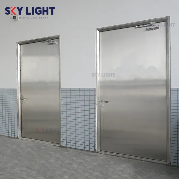 Sản phẩm cua inox chong chay 1 canh ei 60 sky light 2 — Công Ty TNHH Sản Xuất Thương Mại Sky Light Việt Nam — MST 0109475442