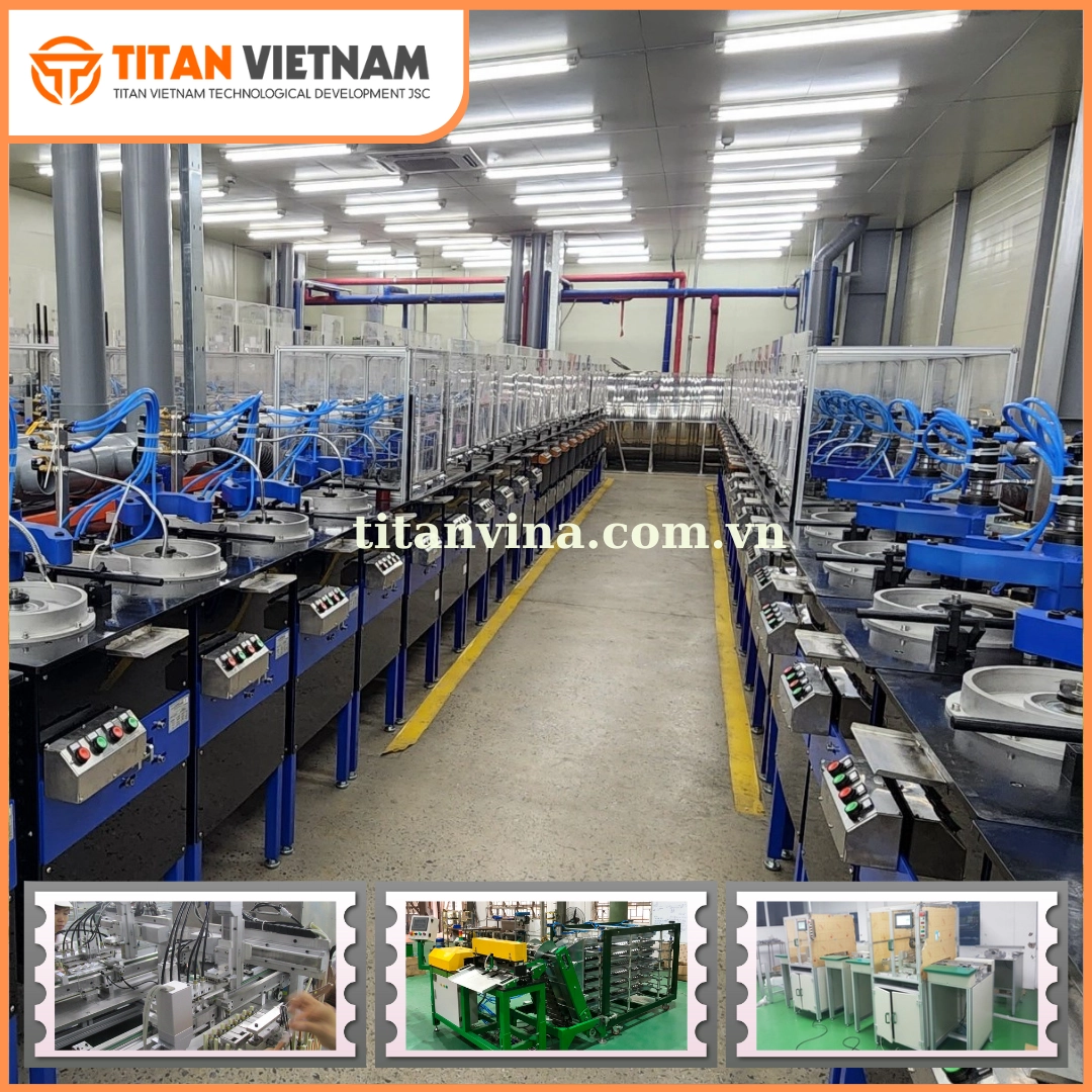 Sản phẩm danh muc che tao may tu dong — Công Ty CP Phát Triển Công Nghệ TITAN Việt Nam — MST 0109491525