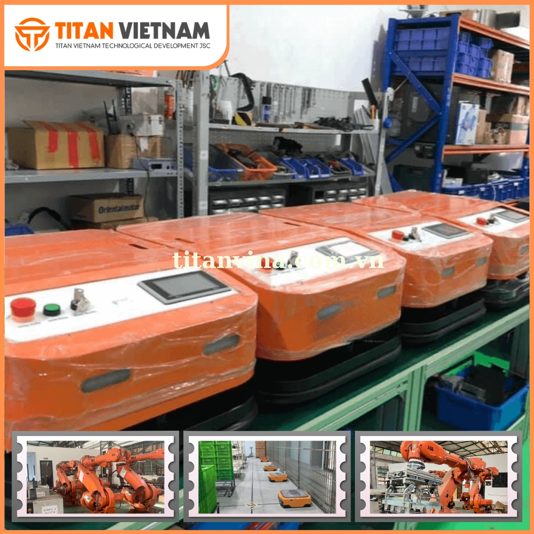 Sản phẩm danh muc robot cong nghiep — Công Ty CP Phát Triển Công Nghệ TITAN Việt Nam — MST 0109491525