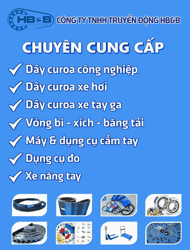 Sản phẩm 12345 — Công Ty TNHH Truyền Động HB&B — MST 0109498030