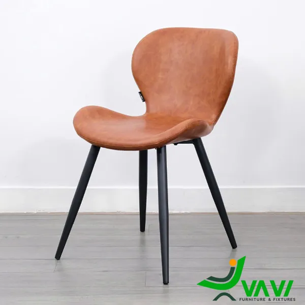 Sản phẩm Ghe an nem da chan thep TH4357 mau nau — Công Ty TNHH Thương Mại Dịch Vụ Kỹ Thuật Vavi — MST 0109506309