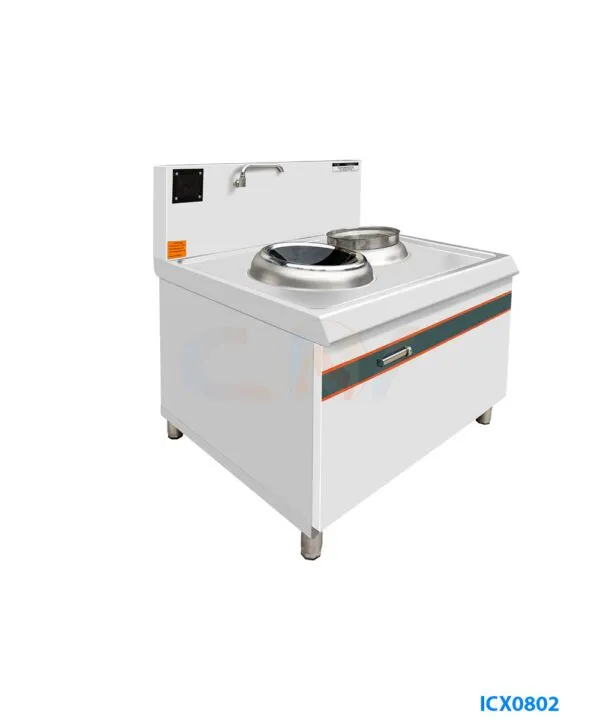 Sản phẩm bep tu cong nghiep bep xao don dien tu mat kinh lom 8kw co bau nuoc 600x720 — Công Ty TNHH Sản Xuất và Thương Mại CNV Việt Nam — MST 0109506757