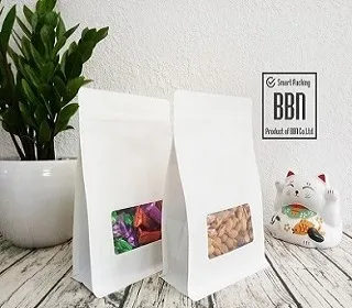 Sản phẩm tui zipper giay kraft trang — Công Ty TNHH Sản Xuất Bao Bì Và Nội Thất An Dương — MST 0109509405