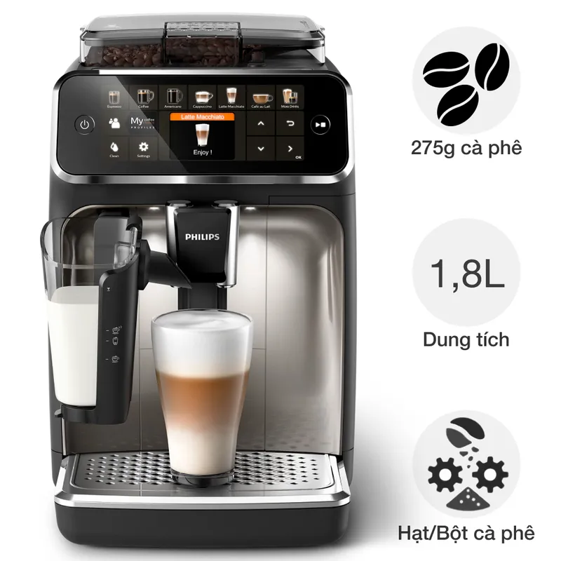 Sản phẩm may pha cafe tu dong philips ep5447 90 series 5400 — Công Ty Cổ Phần Minh Housewares — MST 0109512447