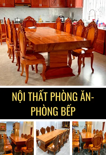 Sản phẩm Noi that phong bep — Công Ty CP Thế Giới Đồ Gỗ Thiên Phát — MST 0109524996