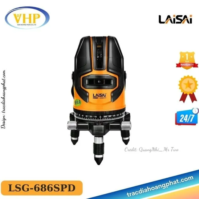 Sản phẩm may can bang laser laisai lsg 686spd — Máy Trắc Địa Vân Hoàng Phát - Công Ty TNHH Công Nghệ Và Thương Mại Vân Hoàng
Phát — MST 0109537152