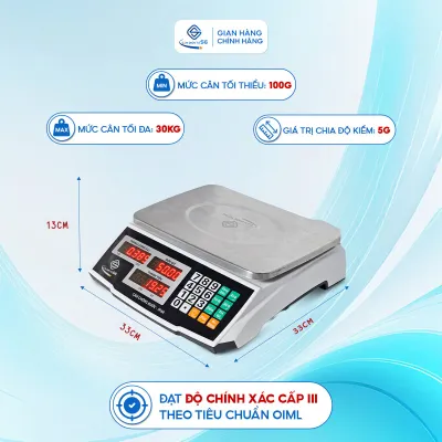 Sản phẩm can dien tu chong nuoc 30kg 1 1 400x400 — Công Ty Cổ Phần Cân Điện Tử Sài Gòn — MST 0109543727