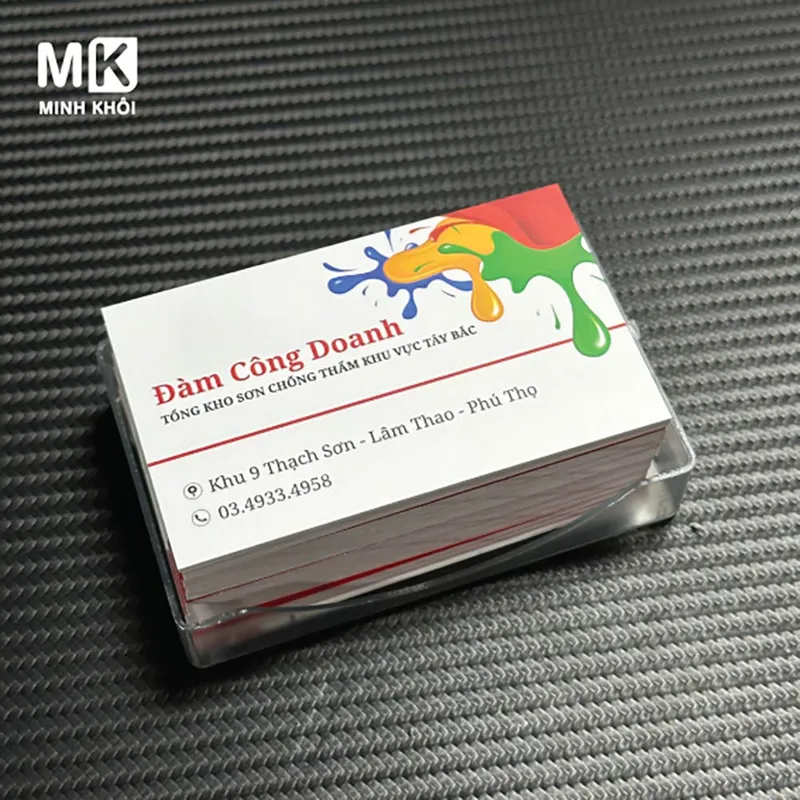 Sản phẩm in card visit ha noi 5 — Công Ty Cổ Phần In Và Công Nghệ Minh Khôi — MST 0109564438