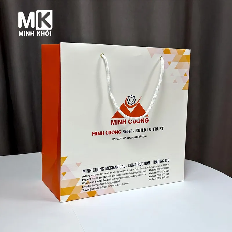 Sản phẩm bao gia tui giay 1 1 — Công Ty Cổ Phần In Và Công Nghệ Minh Khôi — MST 0109564438