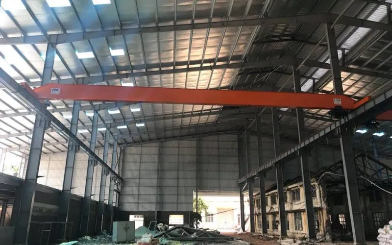 Sản phẩm cau truc dam don 5 tan 800x500 — Cầu Trục HNC - Công Ty CP Cầu Trục HNC — MST 0109604962