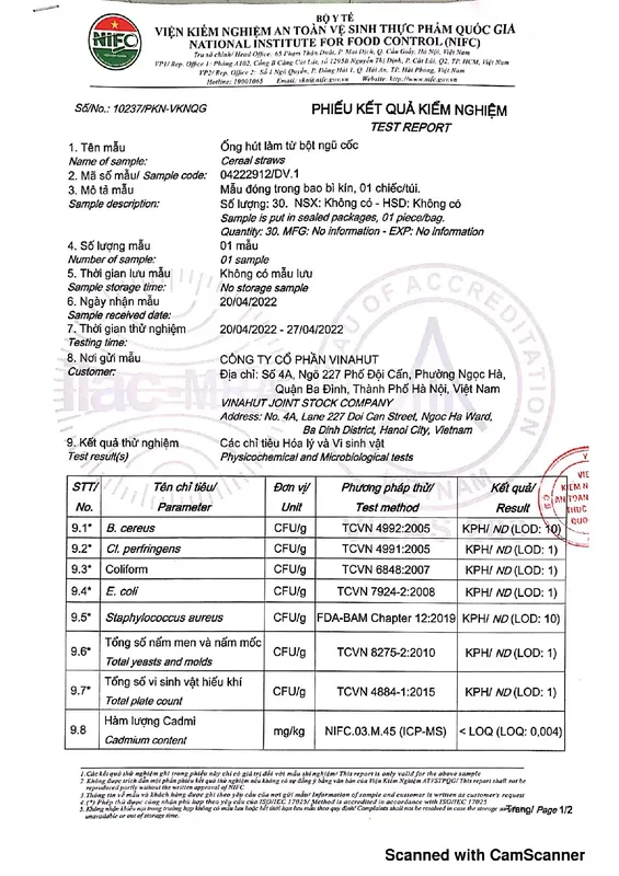 Sản phẩm cn3 — Công Ty Cổ Phần Vinahut — MST 0109607226