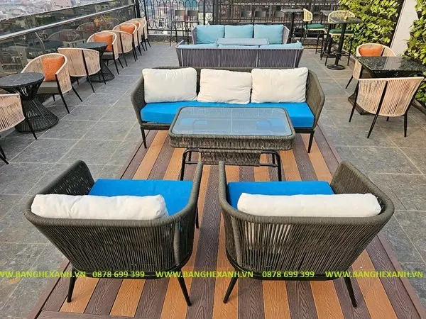 Sản phẩm Ghe Sofa Ngoai Troi Day Rope TL25 001 — Công Ty TNHH Sản Xuất Và Thương Mại Trung Long — MST 0109614248