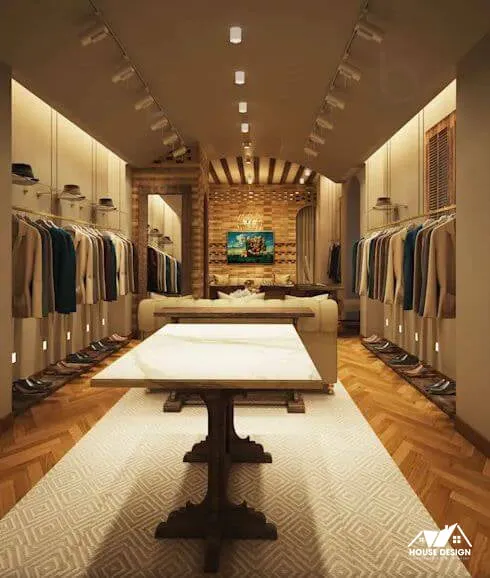 Sản phẩm thiet ke shop quan ao mang phong cach chau au 4 — Công Ty TNHH Kiến Trúc Xây Dựng Và Nội Thất House Design — MST 0109634928