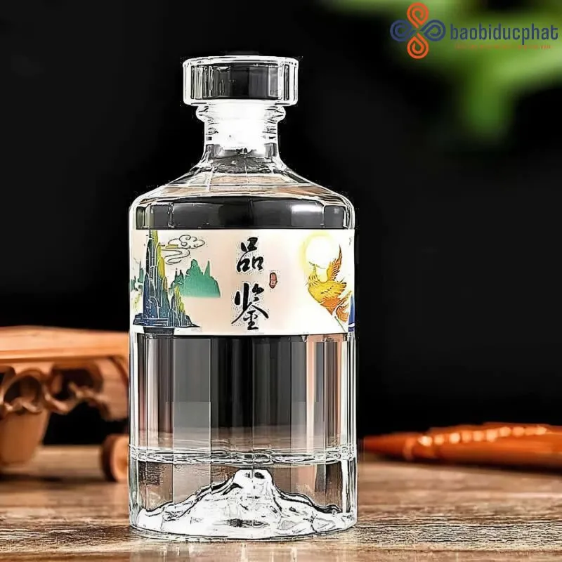 Sản phẩm i chai thuy tinh cao cap dung ruou hibiki 500ml 5 — Công Ty Cổ Phần Bao Bì Đức Phát — MST 0109647652